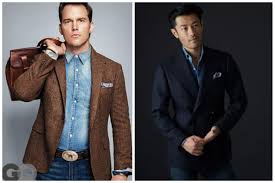 I love the denim jacket as a layering piece, too. How To Style A Denim Shirt Men S Outfit Ideas For Jean Shirts
