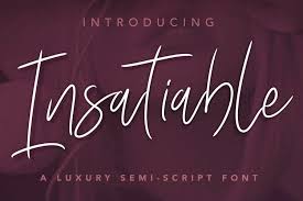 68 professional french script fonts to download. Insatiable Script Font 176408 Handwritten Font Bundles