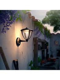 Philips Mygarden Robin Led Pir Black In 2020 Led Wall Lights Wall Lights Wall Lantern