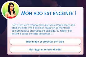 Par exemple, si votre sim est enceinte mais malheureuse car elle . Epingle Sur Mod Sims 4