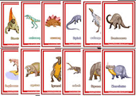 Dinosaur Flashcards Dinasaur Pictures And Words Flashcards T Rex Flashcards Velociraptor Flas Dinosaurs Preschool Dinosaurs Kindergarten Dinosaur Activities