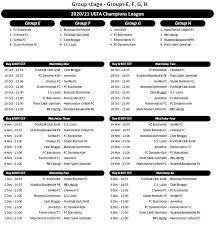 Uefa champions league fixtures 2020/21. Rob Harris On Twitter All The Champions League Fixtures Have Now Been Decided For The Group Stage Here S Groups A D