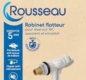 Rousseau Mécanisme de WC, Robinet Flotteur, Silencieux, Anti coup de Bélier  : Amazon.fr: Bricolage