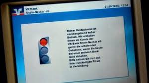 Geldautomaten in der nähe finden. Rote Ampel Am Geldautomaten Wirtschaft