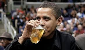 Barack Obama : la bière de la réconciliation.