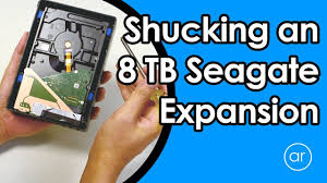 How to disassemble a seagate external hard drive! How To Remove Shuck The Hard Drive From Seagate Expansion 8tb Drive Youtube