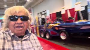 Setting Up the Shell Rotella Display at Tractor Supply Show