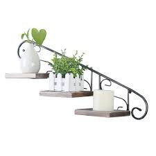 Check spelling or type a new query. Tmgy Industrial Flower Pot Holder Wall Mounted Wall Display Shelves Metal Floating Wood Shelves Flower Potted Plant Stand Hanging Plants Bracket Rustic Iron Plant Hanger Shelf For Indoor Outdoor Home Buy Online In Antigua And Barbuda
