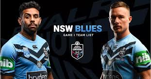 Nsw blues enforcer payne haas enticing queensland maroons hardnut tino fa'asuamaleaui during the 2020 state of origin series. Origin Nsw Blues State Of Origin Team Game 1 2019 Squad Announced Nrl