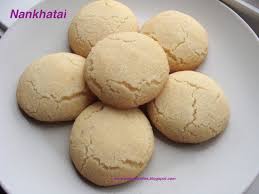 Nankhatai Sweet Meat Indian Cookies Tasty Bites