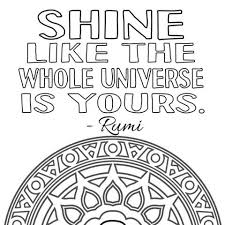 Positive quotes coloring pages uncategorized printable adults to send nursing homes free in. Free Printable Adult Coloring Pages Inspirational Quotes Inspire Good Vibes