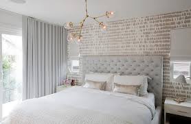 Get it as soon as thu, apr 1. Dove Gray Tufted Headboard With Silver Metallic Pillows Contemporary Bedroom