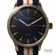 Mit blick auf den preis (uvp glatte 1000€), die farbvarianten (grün, blau, grau mit orangen highlights) und die bänder (nato. Muhle Glashutte Panova Alle Modelle Und Preise Bei Watchdeal In Stuttgart Deutschland