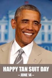 Make M🅰️G🅰️ Mad Again Tan Suit 🕴🏿 Tan-Gate Obama Day No Kings Day  Barack Obama Appreciation Day President Obama Barack Obama  June14th_NO_KINGS_DAY No Kings Protest Obama Day 2025 🇺🇸