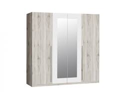 Kleiderschrank Hilary Sandeiche Nachbildung Weiss 227 5 Cm Online Bei Poco Kaufen
