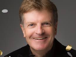 Michael Dore with friends at Christmas