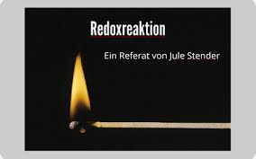 Redoxreaktionen werden in batterien, akkumulatoren, der elektrolyse. Redoxreaktion By