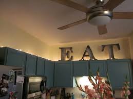 Remove Xmas Lights From Windows And Place On Top Of Kitchen Cabinets Home Craft Decor Home Kitchens Kitchen Decor