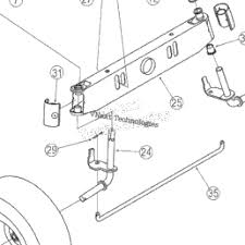 Troy Bilt 13an77tg766 Pony 2006 Steering Amp Front Axle Shank 39 S Lawn Troy Bilt