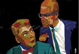 Darius King he is in the gallery