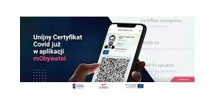 Polska została podłączona do systemu unijnych certyfikatów covid (ucc), dzięki temu każdy, kto przyjął wymagane dawki szczepionek (dwie lub jedną w przypadku j. 1