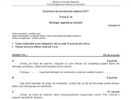 Pour le moment, les épreuves de philosophie, de français pour les premières et le grand oral sont maintenues. Subiecte Bac 2017 Biologie VegetalÄƒ È™i AnimalÄƒ Cat De Greu A Fost Examenul
