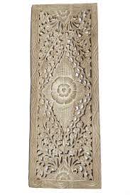 Floral Wood Carved Wall Panel Wall Hanging Decorative Contemporary Wall Panel 35 5 X13 5 X0 5 Color Option Available Carved Wood Wall Decor Carved Wood Wall Panels Wall Paneling