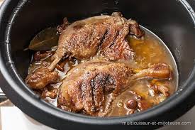 Recette Cuisses De Canard Confites Au Multicuiseur Recipe Food Cooking Healthy Recipes