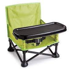 Green commercial round picnic table. The Kids Hq Picnic Chair Booster Seat Green