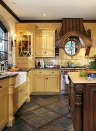 Love That Round Window Detail French Country Kitchen Cabinets French Country Kitchens Country Kitchen Designs