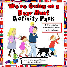 Thanks so much for stopping by my site and this pack contains early learning printables to use with your toddler or preschooler when studying we're going on a bear hunt by michael rosen. We Re Going On A Bear Hunt Activity Pack Kids Club English