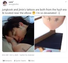 45+ trendy ideas tattoo small meaningful. Jungkook S Newly Spotted Tattoo Is Taking Bts Fans Back In Time