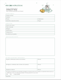 Trato dos seus amigos de estimação i take care of your pets. Instructions For Pet Sitter