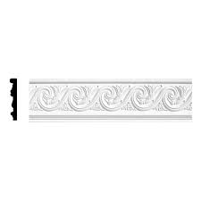 Home depot cabinets home depot, apr 2021, website. Ekena Millwork Sample 1 In X 12 In X 7 In Urethane Wellington Chair Rail Moulding Primed White In 2021 Chair Rail Moulding Ekena Millwork Millwork