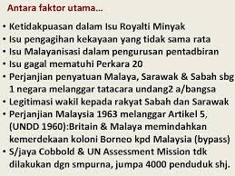 Semenanjung sabah & sarawak kawasan perairan kawasan perkapalan. Kajian Tuntutan Sabah Sarawak Keluar Malaysia Sskm Dalam