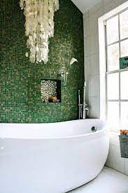 groene mozaiek groene badkamer badkamer mozaiek badkamer