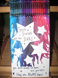 Birthday Gift Ideas For My Best Friend My First Attempt At Crayon Art Made As A Gift For My Best Friend D Birthday Diy Gifts Bestfriend Diy Best Friend Gifts Diy Gifts