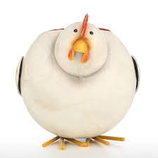 Water your container plants when you first plant them, but then water only when the soil is dry. Hen Flower Pot Iron Chicken Planter Colorful Succulent Flowers Handmade Indoor Outdoor Garden Vast Decor 9 4 X 6 3 White Yellow Brown