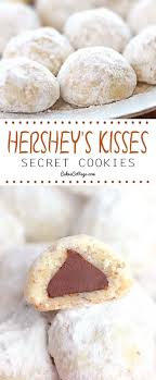 Hershey S Secret Kisses Cookies Cakescottage Recipe Cookies Recipes Christmas Holiday Baking Yummy Cookies