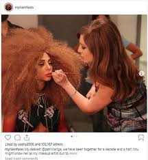 ميريام فارس تنشر صور ا من كواليس فيديو كليب قومي مصراوى