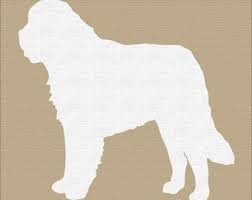 dog stencil etsy