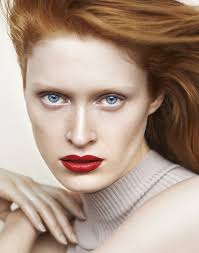 Ilva heitmann, from hamburg, with striking red hair and ice blue eyes. Ilva Heitmann New Pictures Uno Models Barcelona Madrid