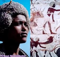 Kemet people used to put Animal fat butter