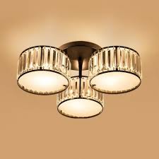 Led crystal ceiling lights dining room luxury silver ceiling light living room led ceiling lamps bedroom crystal fixture kitchen. Semi Flush Dining Room Light Online