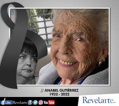 AniversarioLuctuoso #AnabelGutierrez Anabelle Rafaela Gutiérrez Aicua., L​a  recordada actriz y comediante mexicana de la llamada  #ÉpocaDeOroDelCineMexicano falleció a los 89 años de edad, por causas  naturales. 🖤 Anabel, quien brilló en los