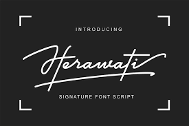 Maldonis monoline script font bk3mbmh. Herawati Signature Font 44581 Handwritten Font Bundles