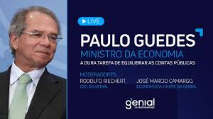 Governo de são paulo define que av. Live Com Paulo Guedes A Dura Tarefa De Equilibrar As Contas Publicas Youtube