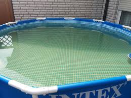 Brunnenwasser Im Pool Leicht Grunbraunlich Computer