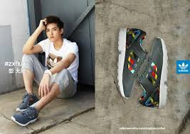 Kris wu yifan stock photos and images. Adidas Originals Zx Flux X Kris Wu Beijing Eye Artists Management And Production Company