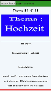 Texte fur die hochzeitseinladungen was gilt es zu beachten. 2021 Brief Schreiben B1 Pc Android App Download Latest